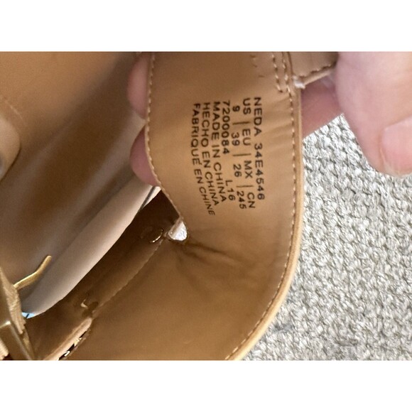 calvin klein women shoes tan beige  size 9 - Picture 6 of 16